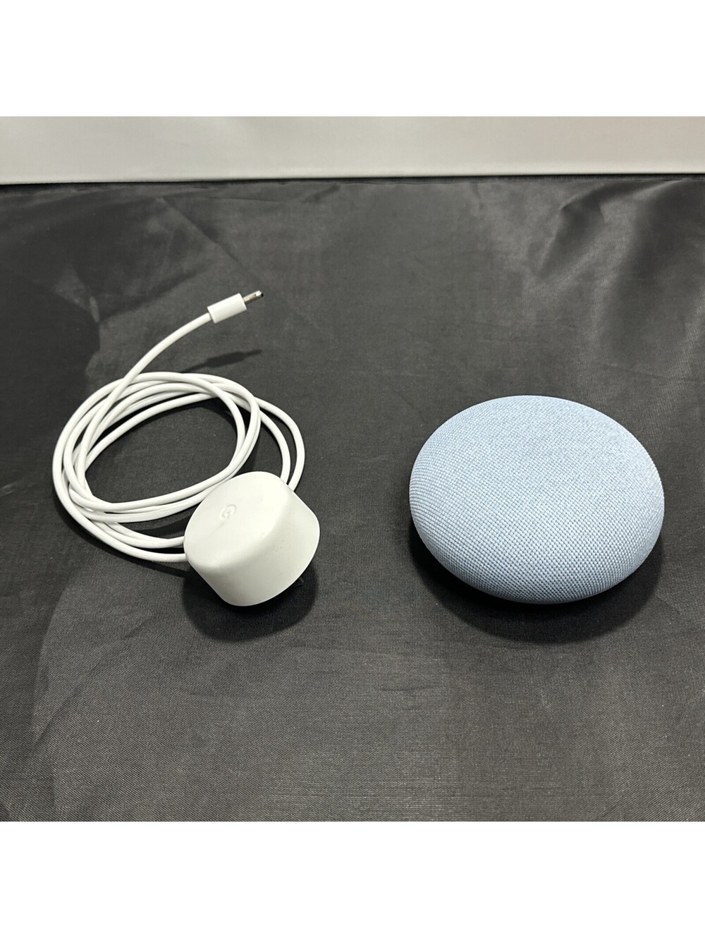 Google Nest Mini (2nd Gen)(H2C) Smart Speaker & Power Cord - Sky